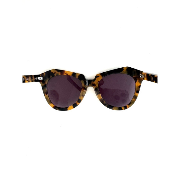 Karen Walker Sunglasses Number One Crazy Tortoise 1001808 Tinted UV Protection